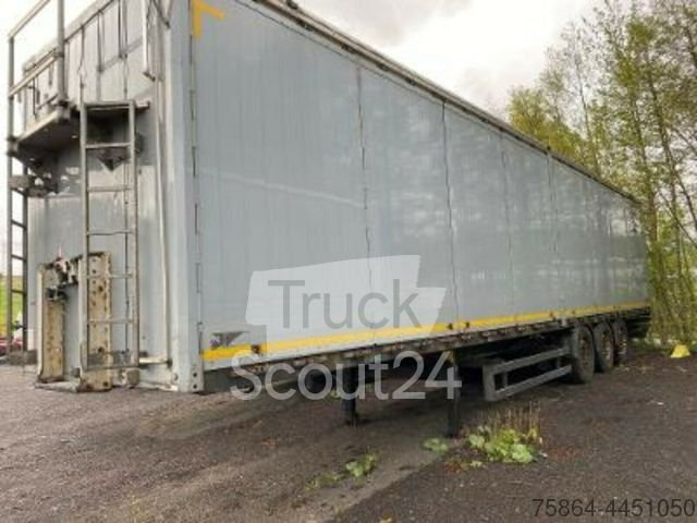semi-trailers with walking float SCHMITZ CARGOBULL SW24 - side doors used