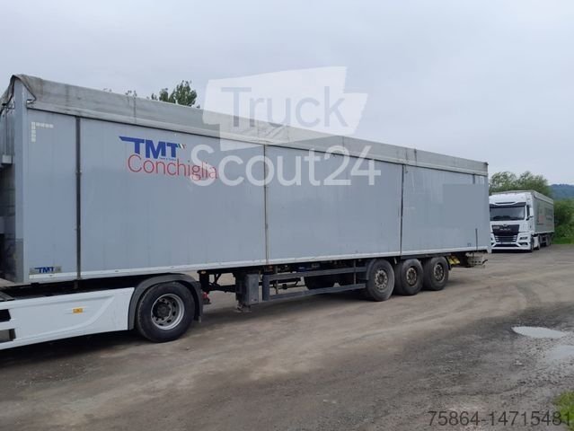 semi-trailers with walking float TMT CONCHIGLIA , 92 m2 ALU used