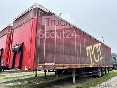 Semi-trailers with Pritsche & Plane SCHWARZMÜLLER S1 J-Serie Curtainsider / Plane used
