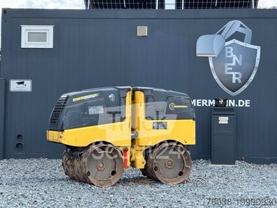 BOMAG BMP 8500 Roll trench roller, radio used