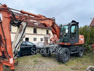 Mobile excavator ATLAS 150 / 1505 M used