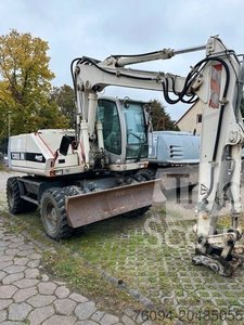 Mobile excavator ATLAS 1305 M Quick changer used