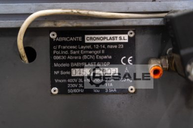 Plastové vstřikovací stroje BABYPLAST P 6 / 10