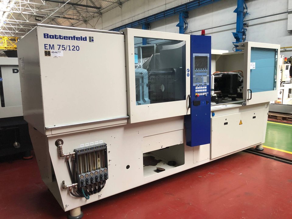 Plastic injection machines BATTENFELD EM 75-120 Unilog B4 All-electric