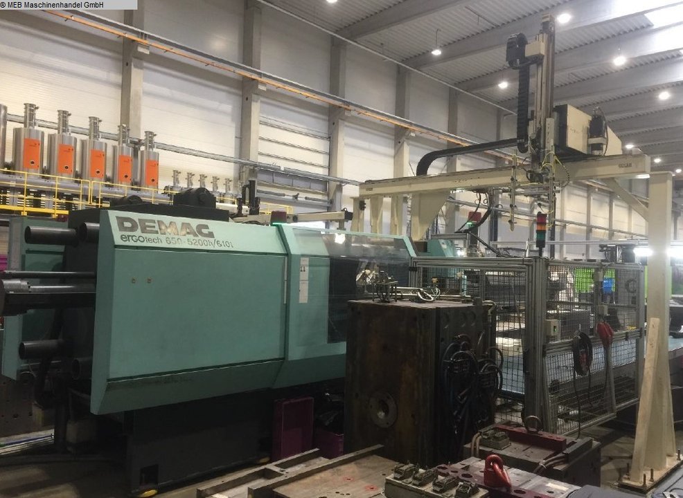 Plastové vstřikovací stroje DEMAG ergotech 650- 5200- 610