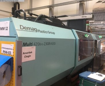 Пластикові ін'єкційні машини DEMAG багато 420-810