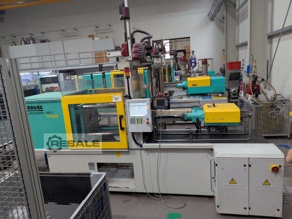 Plastic injection machines ARBURG 420C 1000-290