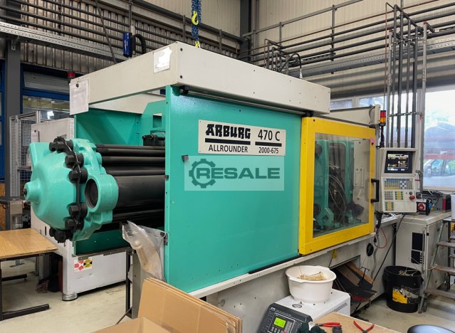 Plastic injection machines ARBURG 470C 2000-675