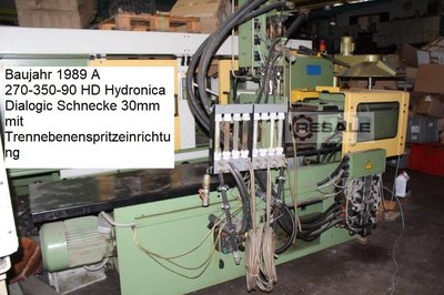 Plastikowe wtryskarki ARBURG A270- 90- 350 Hydronica D
