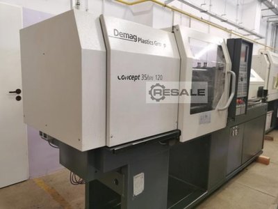 Plastikowe wtryskarki DEMAG Ergotech 35 / 320 - 120 koncepcja