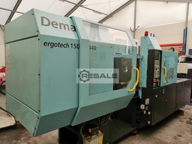 Plastikowe wtryskarki DEMAG Ergotech 150 / 475 - 440 koncepcja