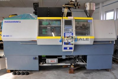 Plastikowe wtryskarki BA 600 CDC
