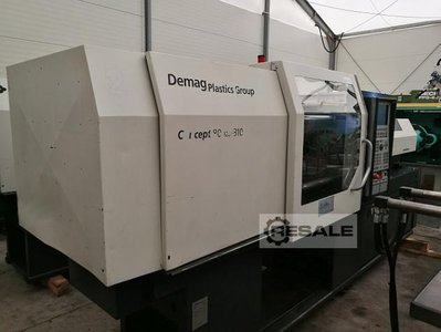 Plastikowe wtryskarki DEMAG Ergotech 80 / 420 - koncepcja 310