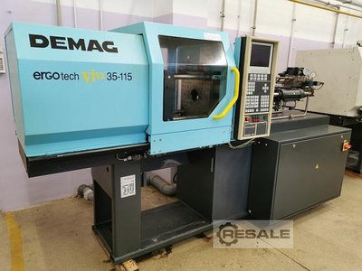 Plastikowe wtryskarki DEMAG Ergotech 35- 115 viva