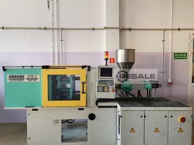Plastikowe wtryskarki ARBURG 270 C 400 - 100