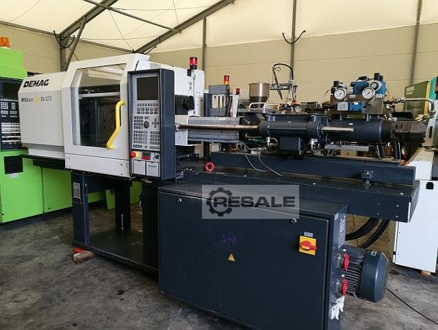 Plastikowe wtryskarki DEMAG Ergotech 50- 270 Viva
