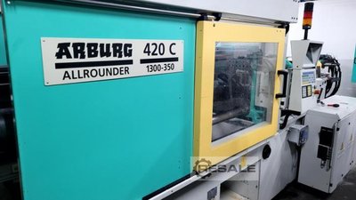 Plastikowe wtryskarki ARBURG 420C 1300 - 350