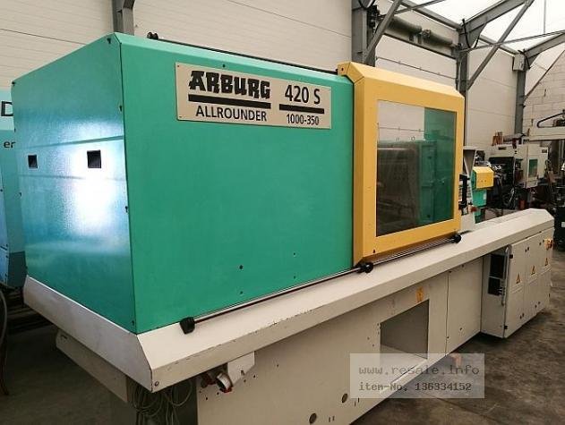 Plastikowe wtryskarki ARBURG 420S 1000 - 350