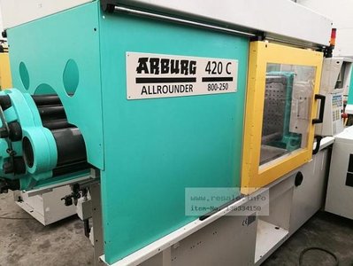 Plastikowe wtryskarki ARBURG 420C 800- 250