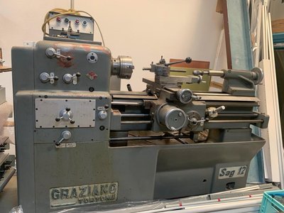Ławka obrotowa Graziano Tortona - Sag 12 włącznie. Szafki narzędziowe