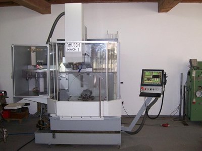 Frezarka CNC DMU 50M 5 osi, w tym duży zestaw narzędzi
