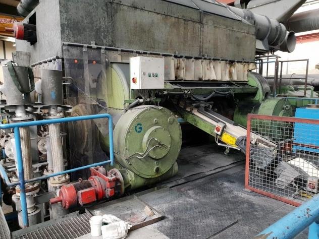 Calender lines BERSTORFF 2440 x 850mm 4 role obráceně L