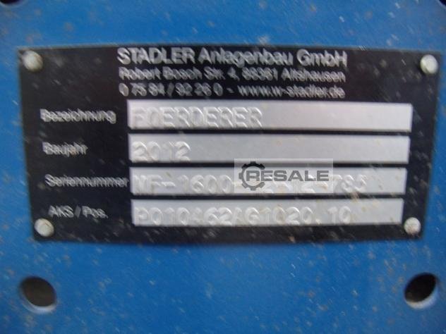 Conveying belts STADLER MF-1600-12-12-785