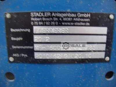Pasy nośne STADLER MF -1600- 12- 785