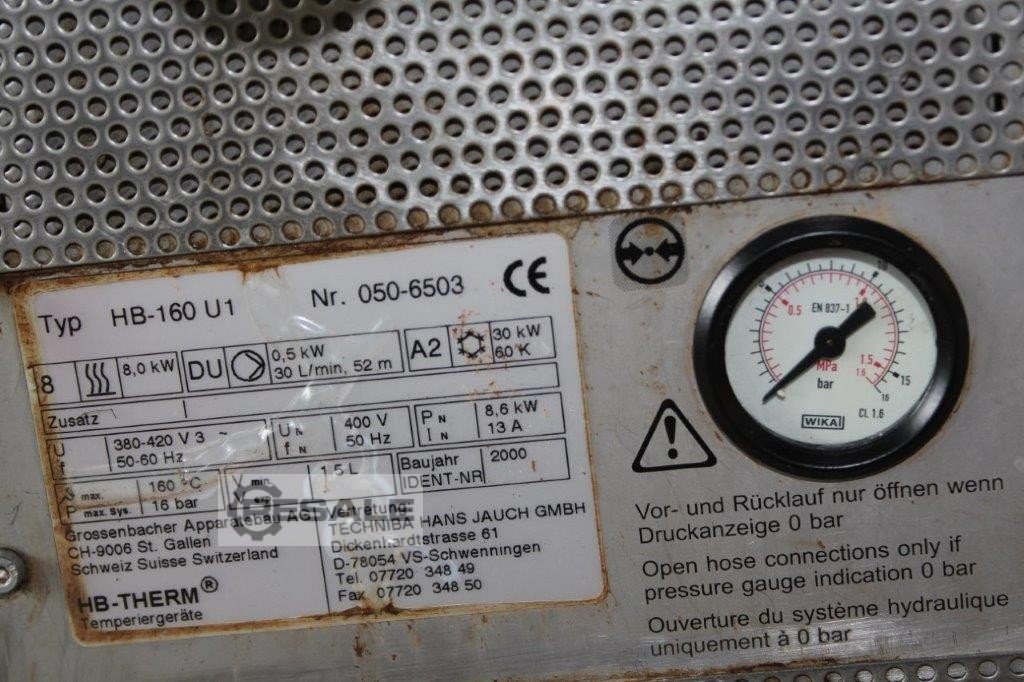 Jednostki kontroli temperatury HB THERM HB160 U1