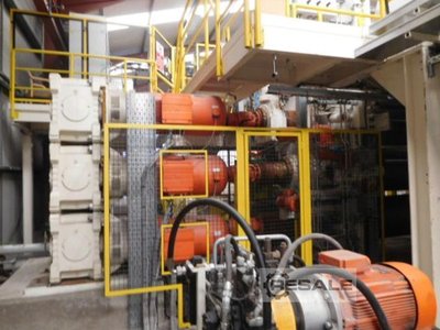 Calenders KRAUS MAFFEI BERSTERFF Trzy rolki 2650mm