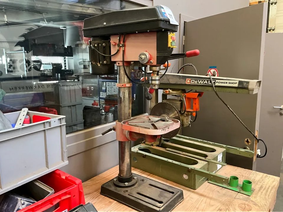 Luftpresse-Bohrmaschine 77316 Säulenbohrmaschine