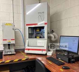 Urządzenia do testowania gumy PRESCOTT Rheo-Line Moving The Rheometer