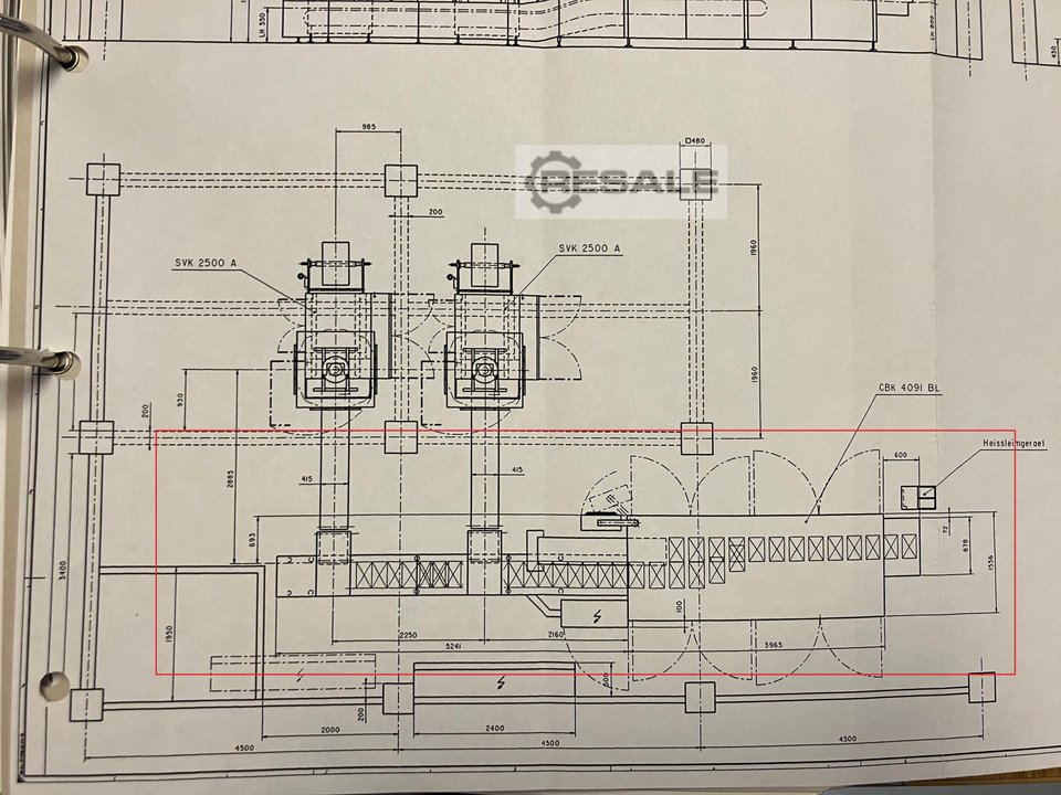 Складные коробочные картонные машины BOSCH CBK 409.1 BL / SCK 2500