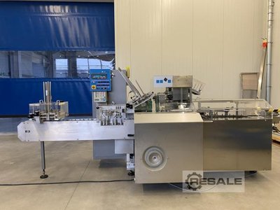 Folding box cartoning machines UHLMANN C100 LB Flaschen / Blister