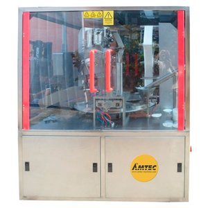 Rotacyjna maszyna napełniająca i zamykająca AMTEC RT20 VARIO