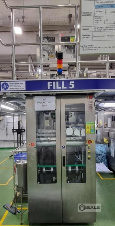 Filling equipment and sealing machines TETRA PAK TBA 19 200V 125 ml Slim line