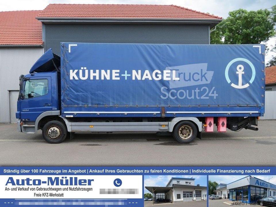 LKW mit Pritsche & Plane Mercedes-Benz  gebraucht