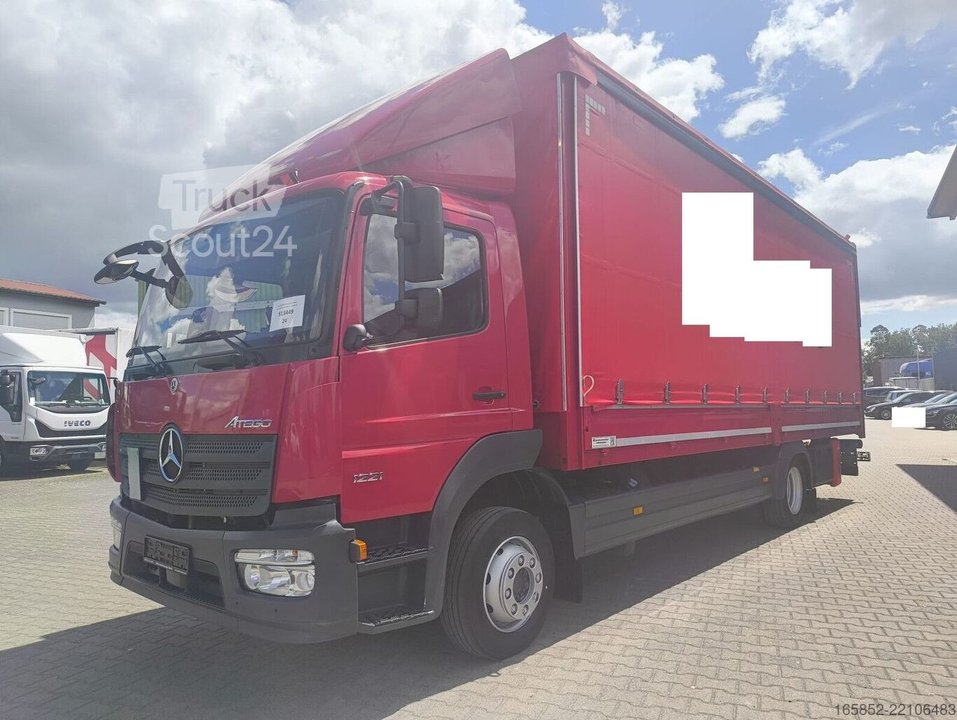 Schiebeplane Mercedes-Benz Atego 1221 4x2 Euro 6 LBW (24) gebraucht