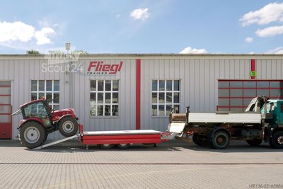 Trailer z trójstronną wywrotką Fliegl Tandem boczny wywrotka TSK 118 - 5 metrów nowy