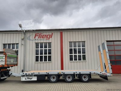 Platforma Trailer FLIEGL Tridem Platforma Trailer TPS 300 Budowa nowa