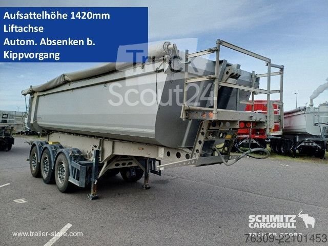 Kipper Auflieger Schmitz Cargobull Kipper Stahlrundmulde 24m  gebraucht