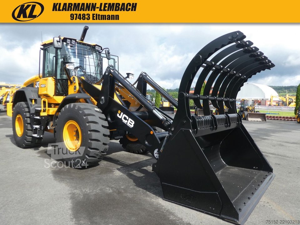 Wheel loader for recycling Super Hightlift JCB 437 HT Super Hightlift new