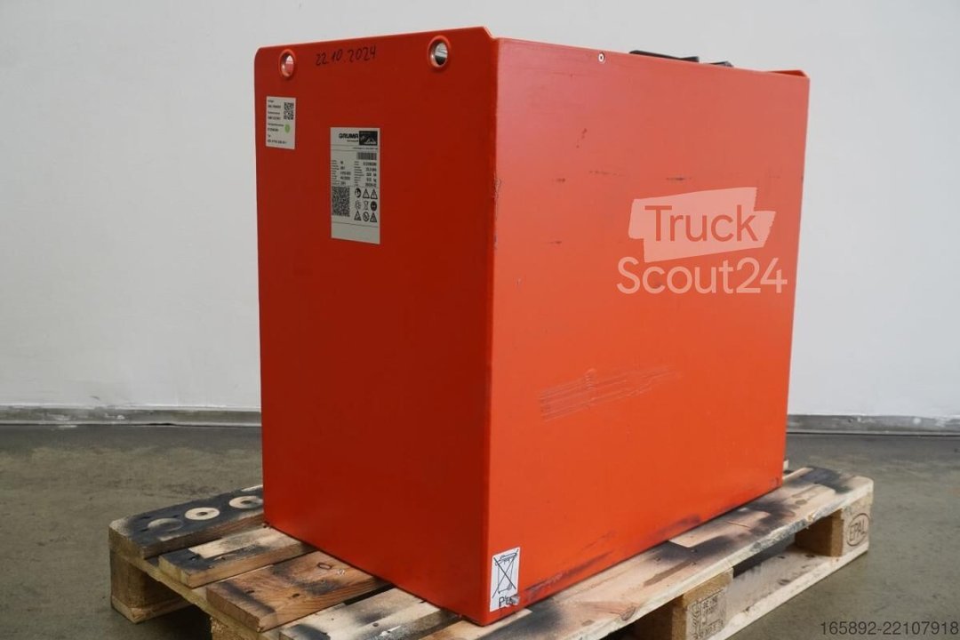 Forklift battery GRUMA 48 Volt 4 PzS 620 Ah used