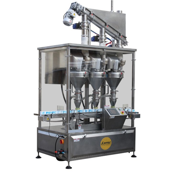 Fully Automatic Auger Filler AMTEC AAF 500 Triple