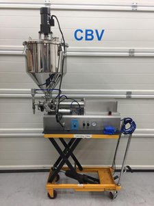 Filling equipment semi-automatic CBV Halbautom. Trichterfüller