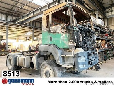 MAN TGS 18.480 4x4 BLS, PREVIOUS, BRANDSCHADEN