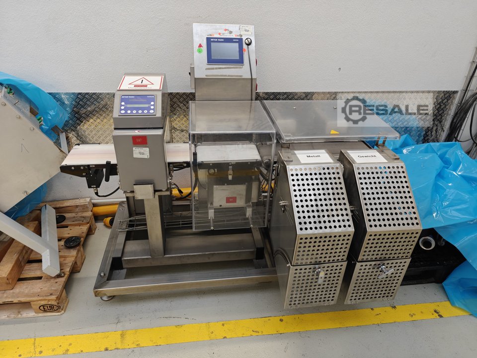 Check weighers METTLER TOLEDO GARVENS XE 3 CC + Safeline metal det.