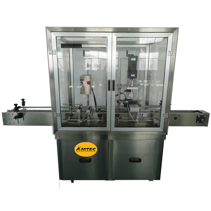 Pojemnik lub butelka Capping Machine AMTEC CAPMO VARIO SCR1