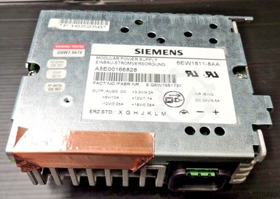 SIEMENS PCU50 A5E00166828 SV-DC/DC