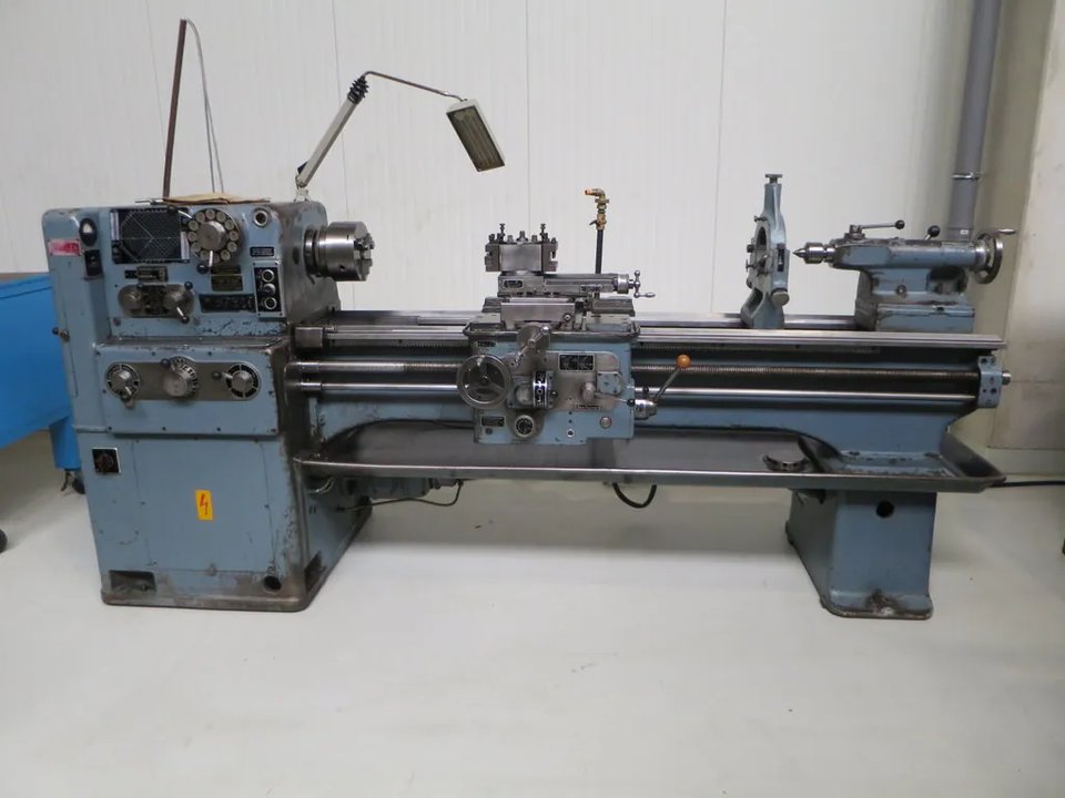 WEIPERT WC 480 guide and draw spindle lathe